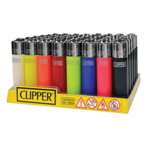 Clipper Lighter Raw Solid Color 48 Count